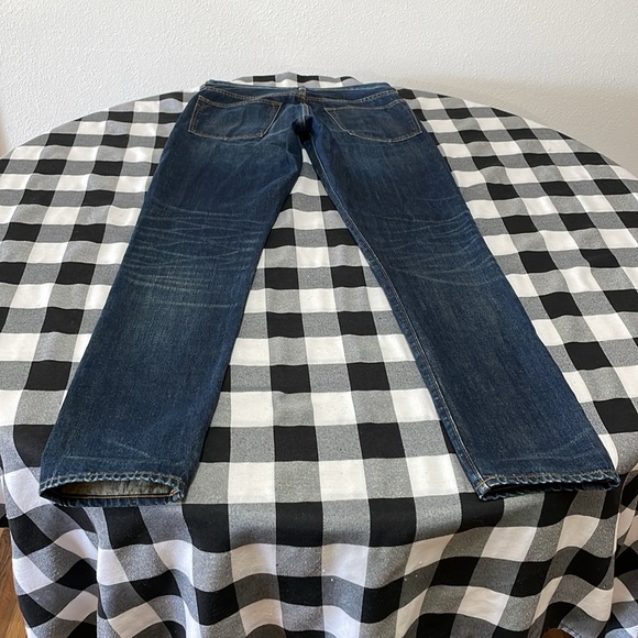 J.Crew 770 Japanese Fabric Kaihara Denim Jeans Men 31 x 34.5 Long tall Cotton - Picture 10 of 13